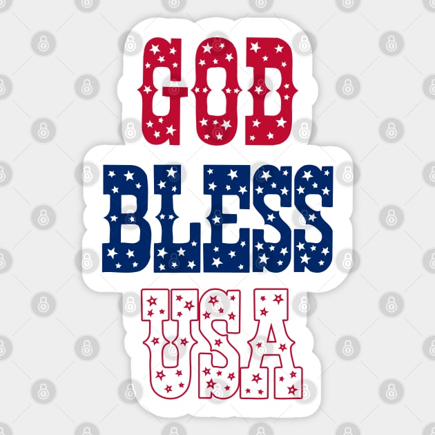 god BLESS usa Sticker by sarahnash